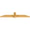 Ekena Millwork Eugene Rough Sawn Timber Gable Bracket, Western Red Cedar, 84"W x 17"H x 4"D x 6"F, 5/12 Pitch GBW084X17X0406EUG00RWR - alternate 2